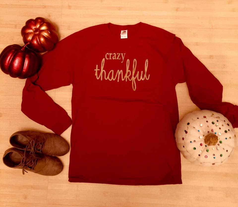 Crazy Thankful Long Sleeve Tee