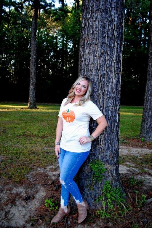 Easy Pumpkin Tee