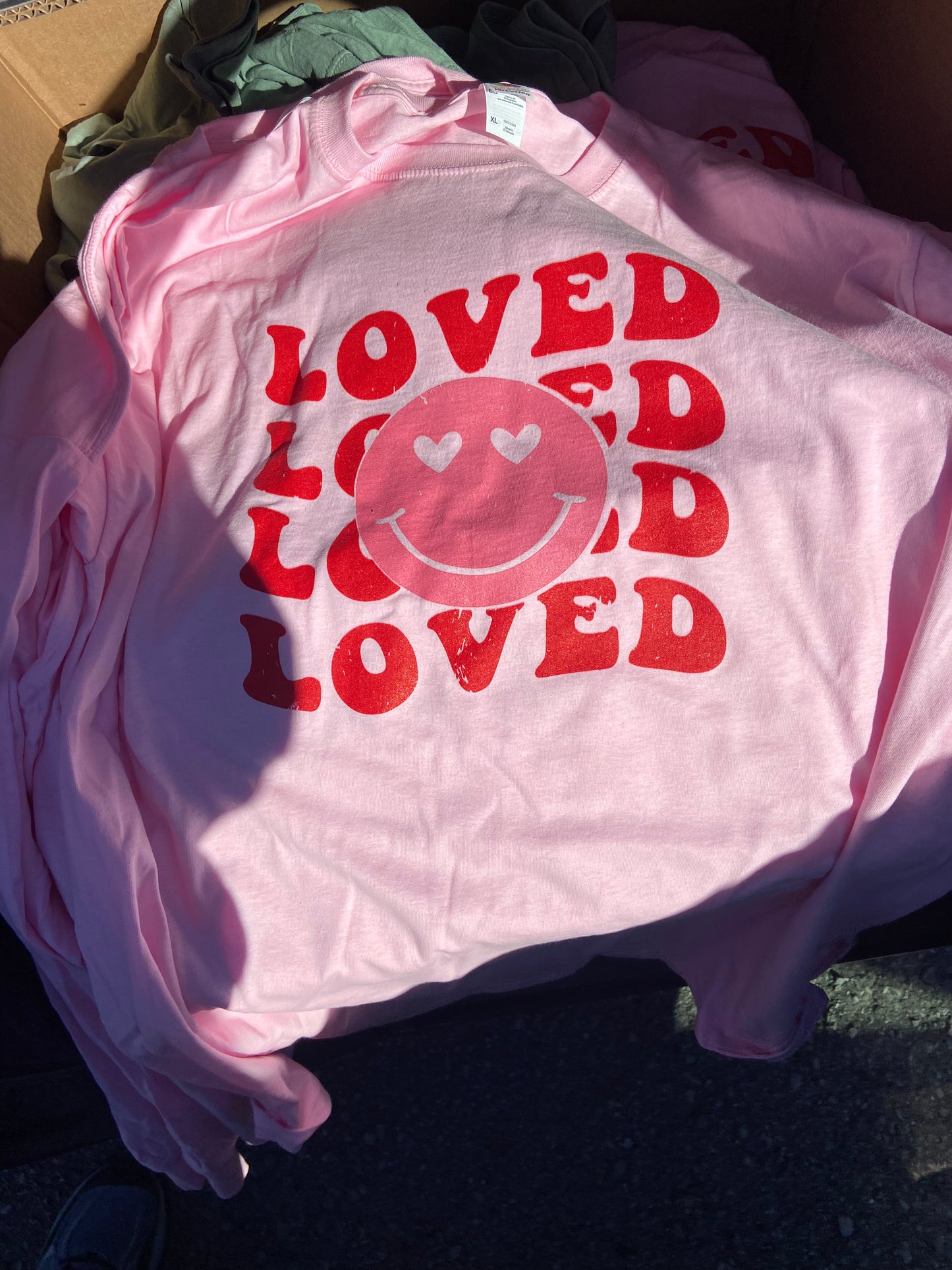 Loved-Smiley Long Sleeve