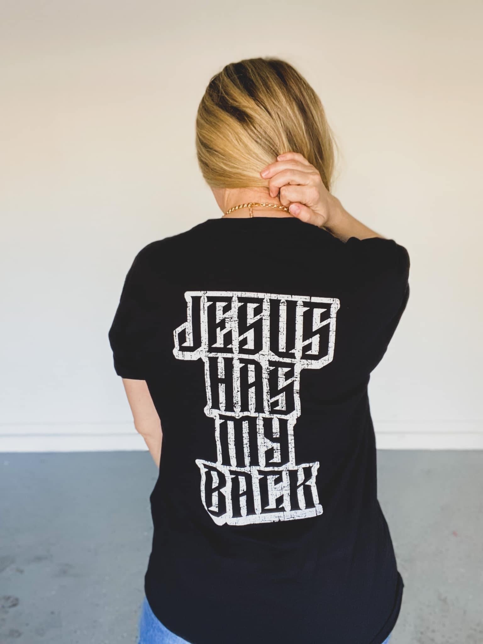 "Jesus Has My Back" Tee - Anchor Fusion Boutique