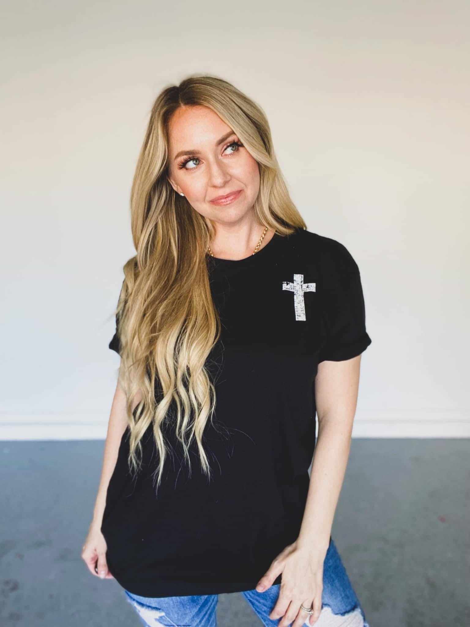 "Jesus Has My Back" Tee - Anchor Fusion Boutique