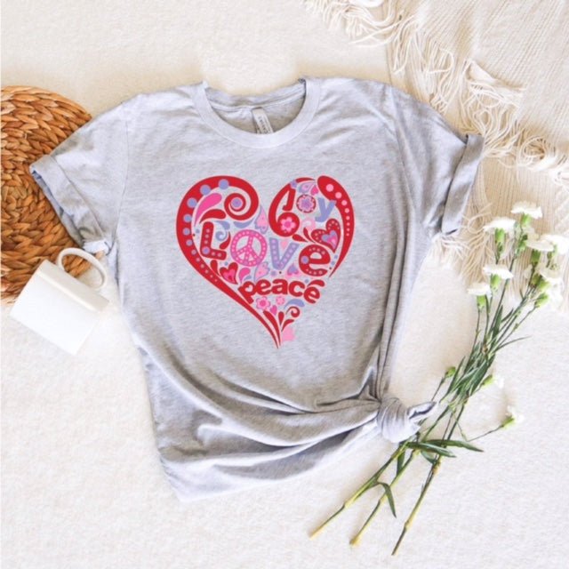 "Joy, Love, Peace" Tee - Anchor Fusion Boutique