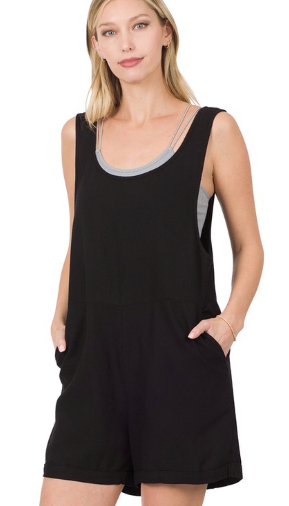 "Just for You" Black Romper - Anchor Fusion Boutique