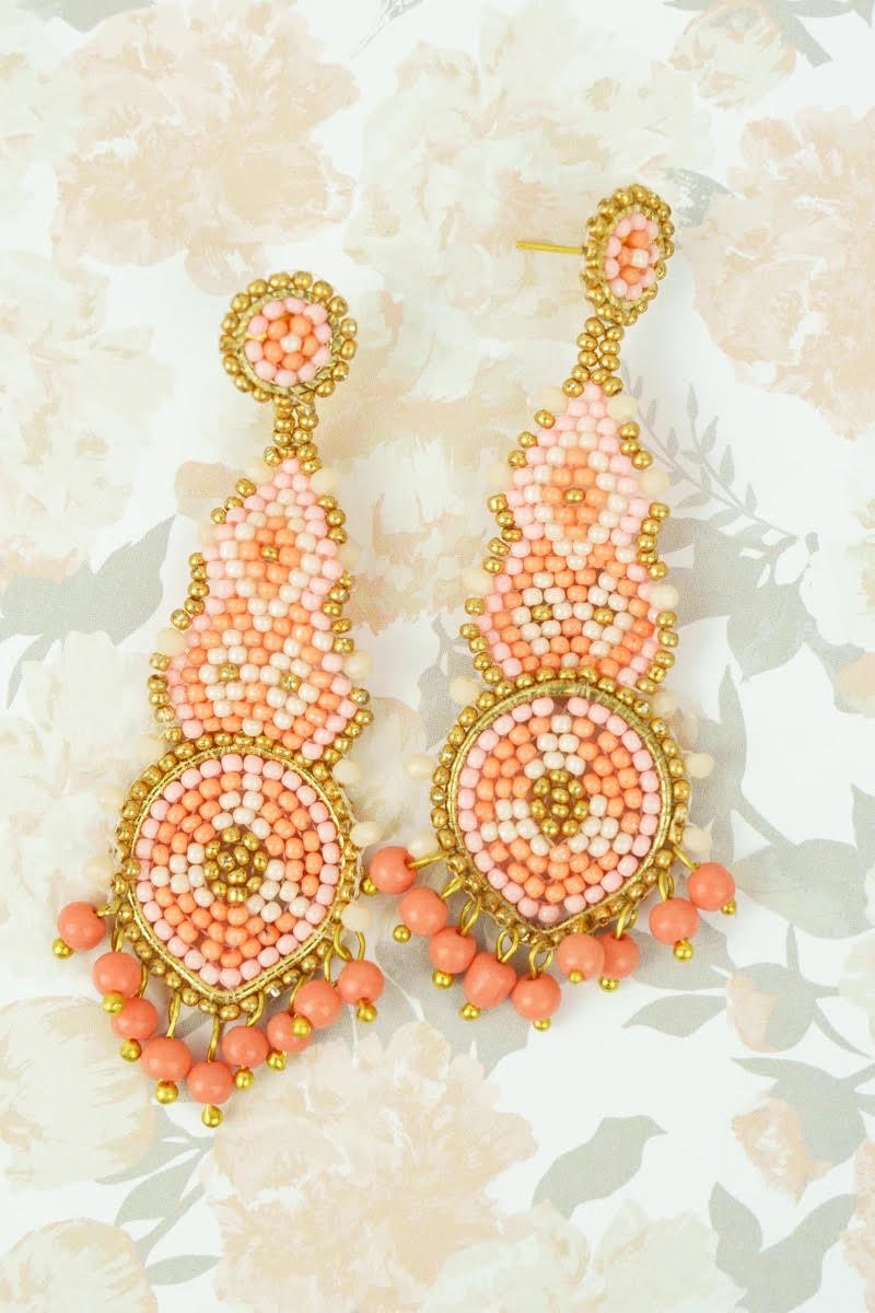 Lexington Seed Bead Earrings - Anchor Fusion Boutique