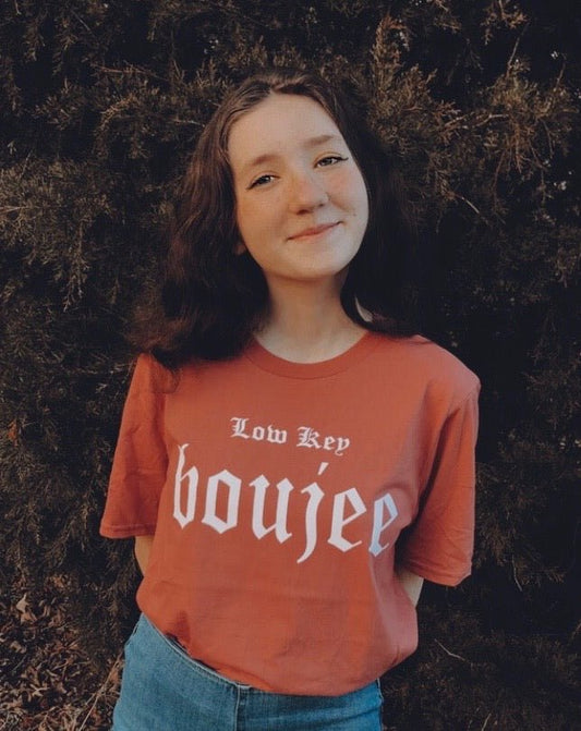 Low Key Boujee Tee - Anchor Fusion Boutique