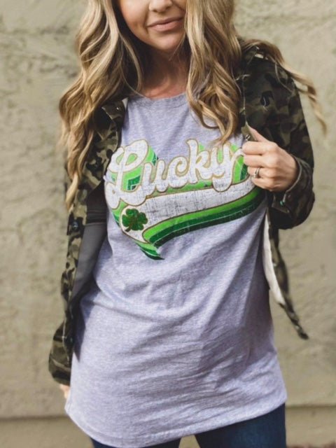 "Lucky" Tee - Anchor Fusion Boutique