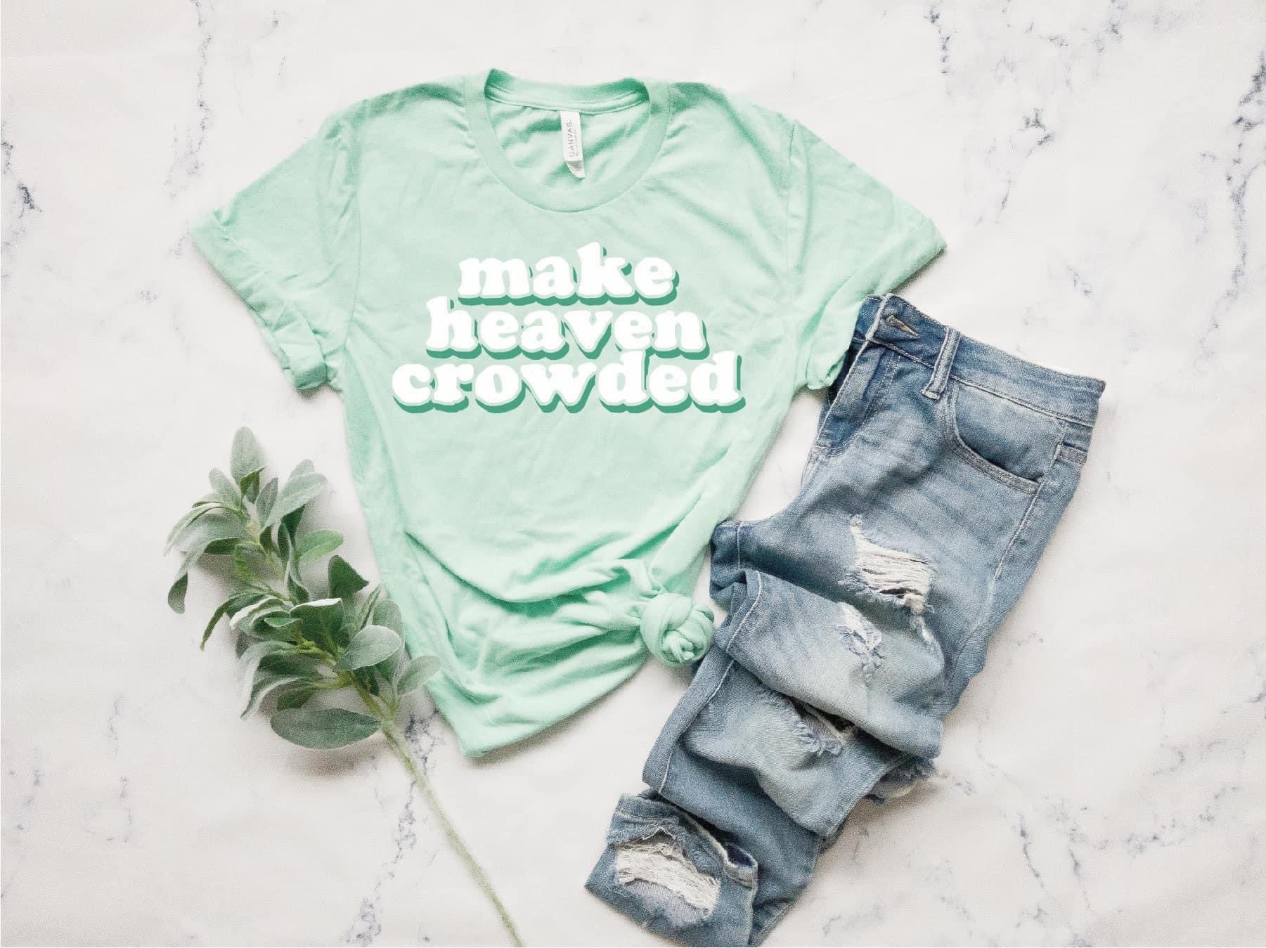 Make Heaven Crowded Tee - Anchor Fusion Boutique