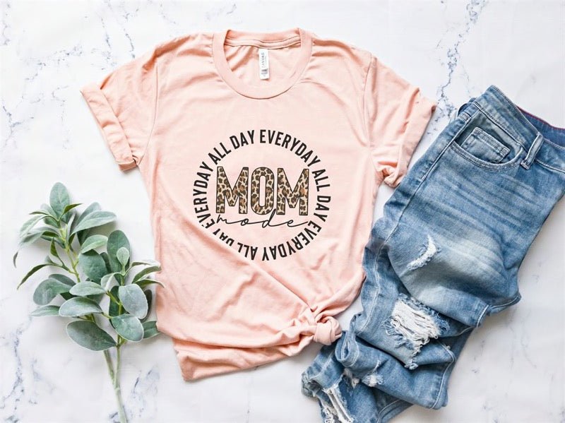 Mom Mode Tee - Anchor Fusion Boutique