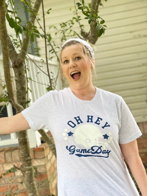 "Oh Hey, Gameday" Auburn Tee - Anchor Fusion Boutique