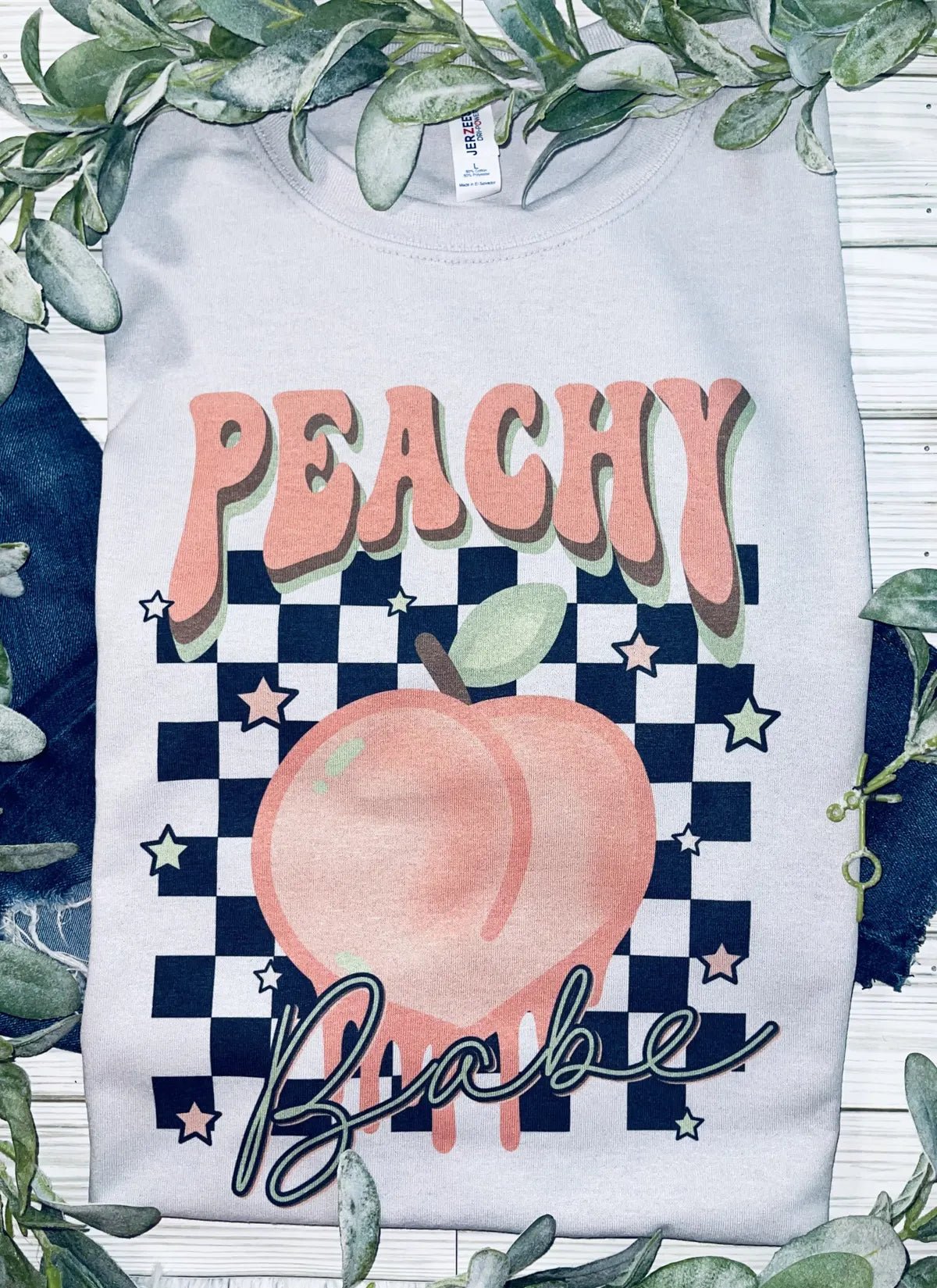 Peachy Babe Graphic Tee - Anchor Fusion Boutique
