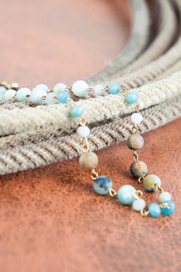 PLANTATION ISLAND BEADED NECKLACE - Anchor Fusion Boutique