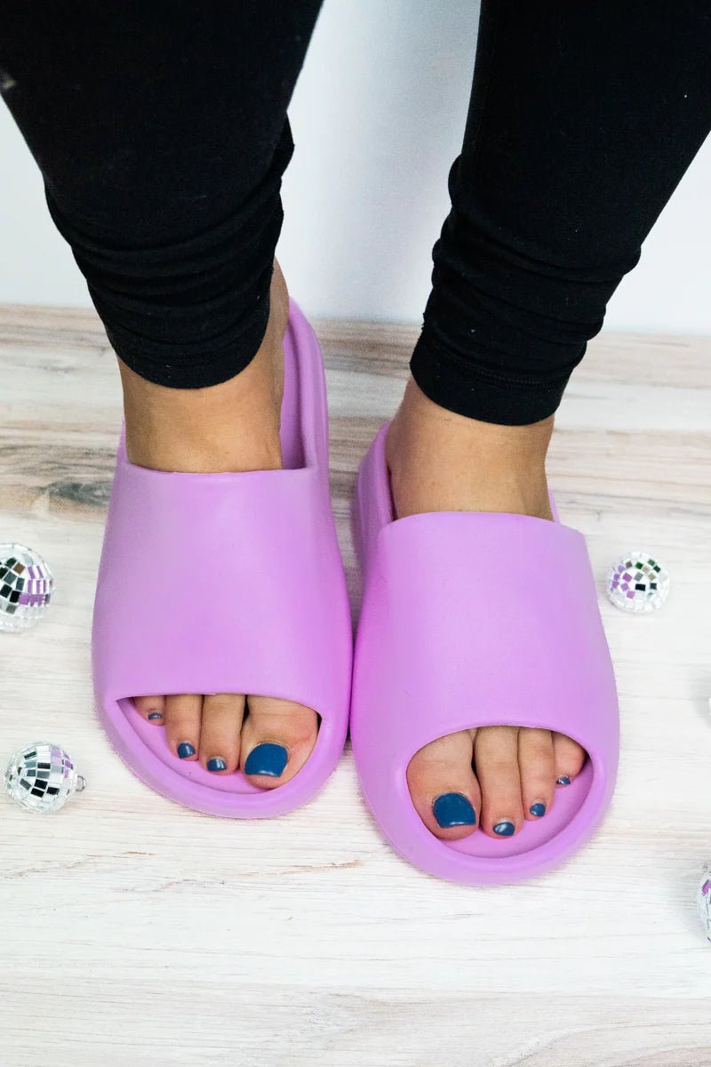 RELAXING DAY SLIDE SANDAL - Anchor Fusion Boutique
