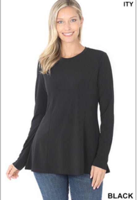 Simple Style Top (3 colors) - Anchor Fusion Boutique