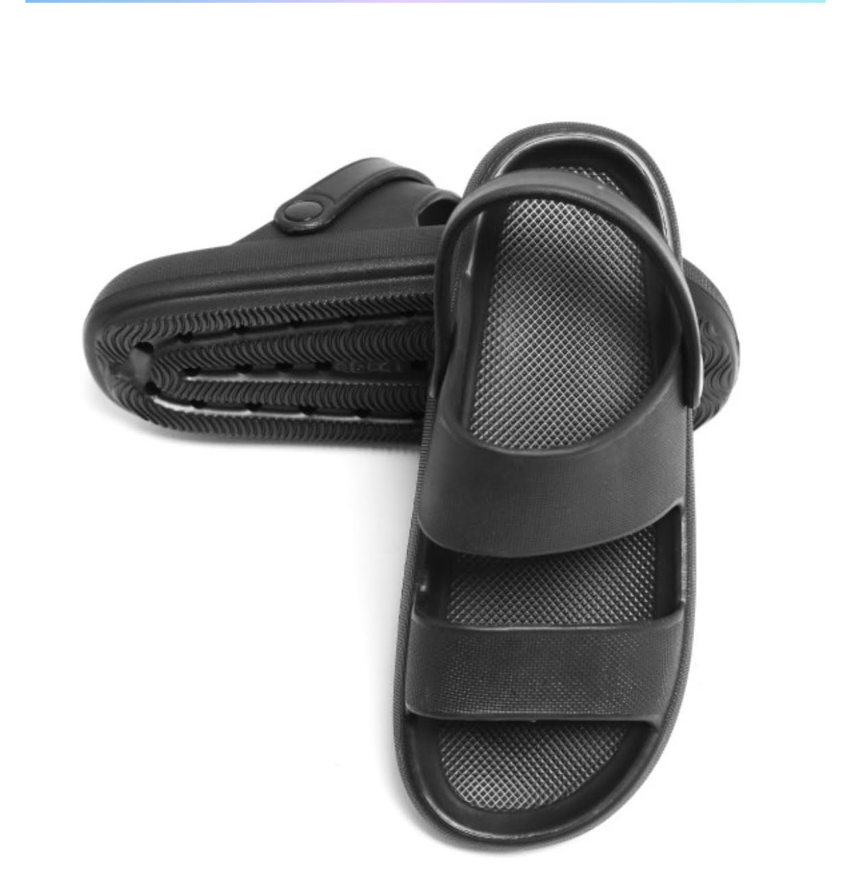 Slide Sandals Featuring Pivoting Heel Straps - Anchor Fusion Boutique