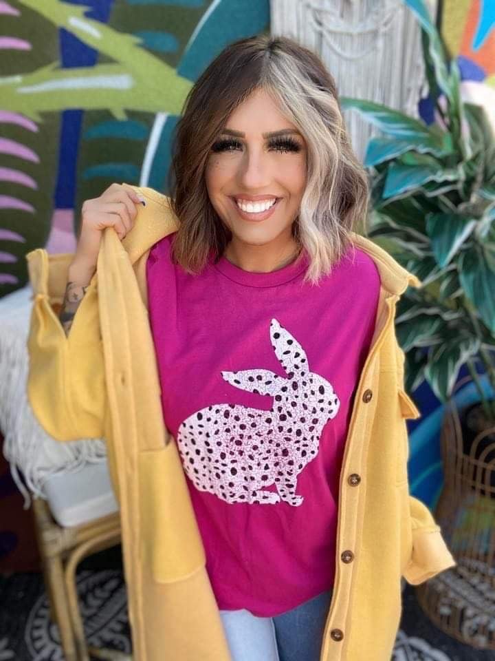 Spotted Bunny Tee - Anchor Fusion Boutique