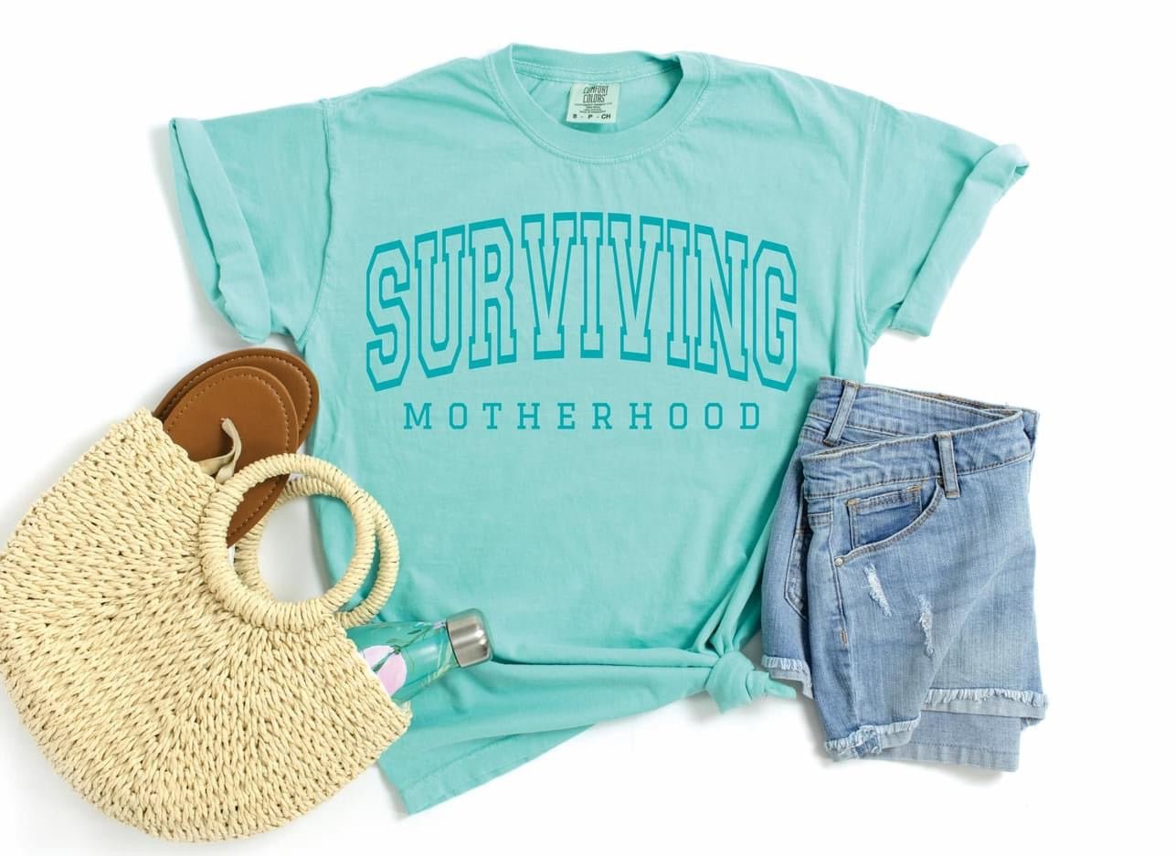 Surviving Motherhood Tee - Anchor Fusion Boutique