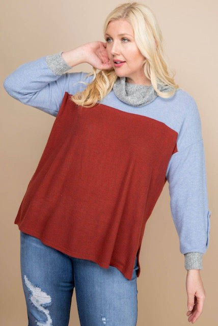 "The Colors of Fall" Pullover (Curvy)