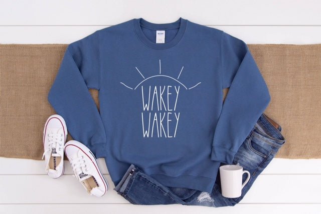 Wakey Wakey Sweatshirt - Anchor Fusion Boutique